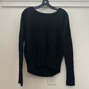 Lululemon ribbed lightweight bamboo and merino sweater